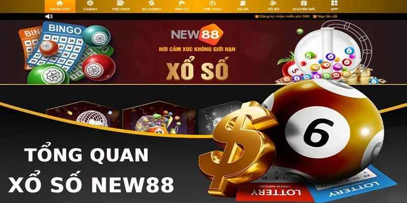 Sảnh game xổ số New88 không gian chơi uy tín hấp dẫn